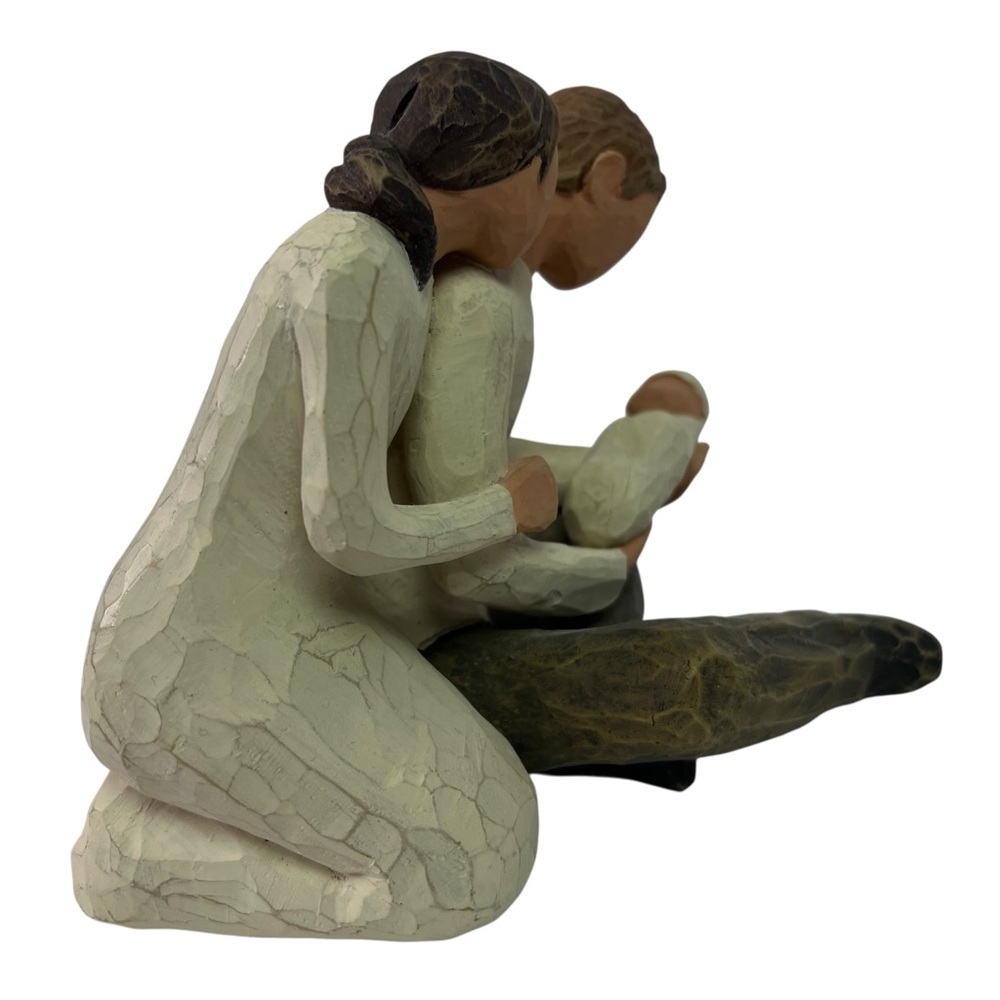 Vintage Willow Tree New Life Mother Father Baby 2000 Home Decor Figurine - Picture 4 of 8